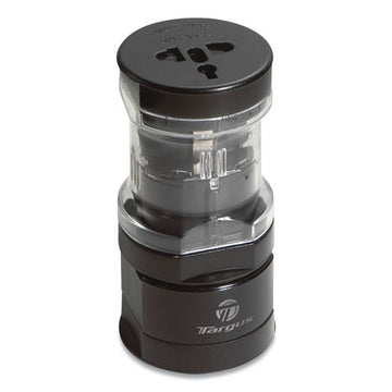 Targus® World Traveler Ac Power Adapter, 110 To 250v Ac, Black freeshipping - TVN Wholesale